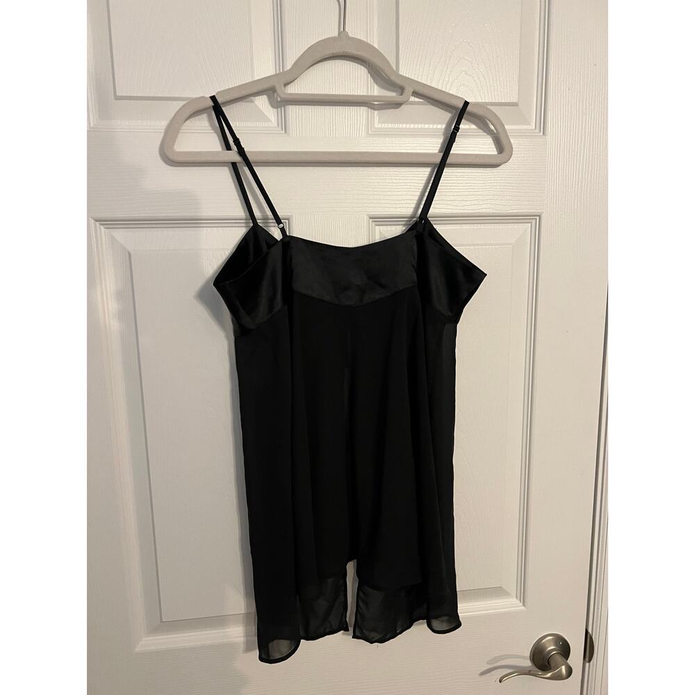 Victoria’s Secret Black Cami Lingerie – One Size – Tie Front - Picture 4 of 4